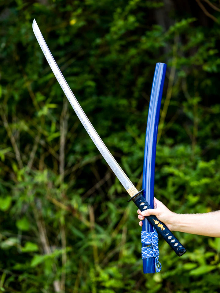 Angry Wave Katana (1060 Carbon Steel) - Image 8