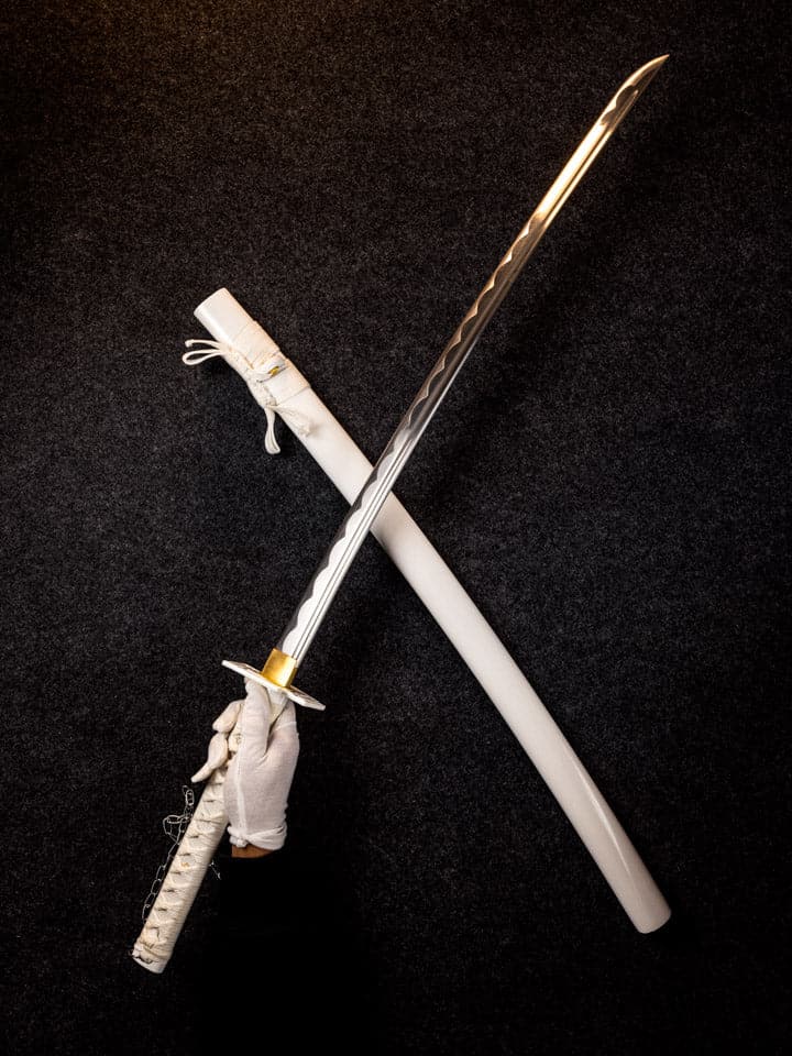 Battle-Ready White Ichigo Kurosaki Bankai Katana (SHARP) - Image 8