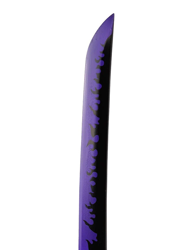 Battle-Ready Zoro's Enma Katana & Enma Keychain (Purple) + Stand - Free Samurai Pen - Image 16