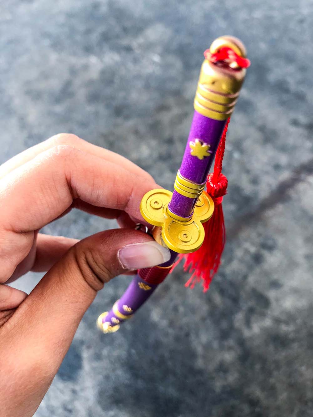Enma Keychain (Purple) + Stand - Image 5