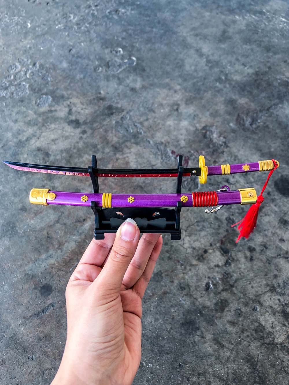 Enma Keychain (Purple) + Stand - Image 8