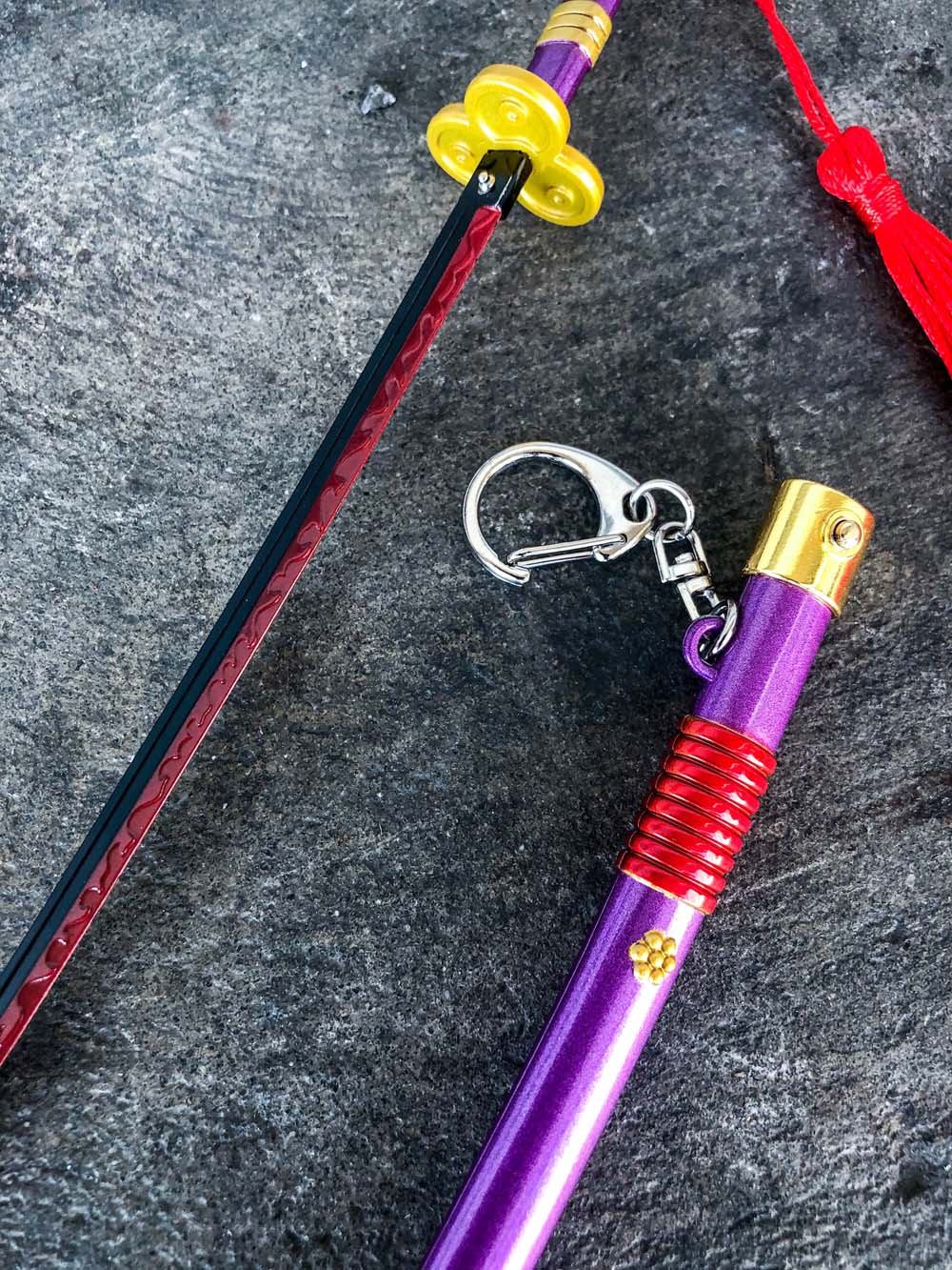 Enma Keychain (Purple) + Stand - Image 3