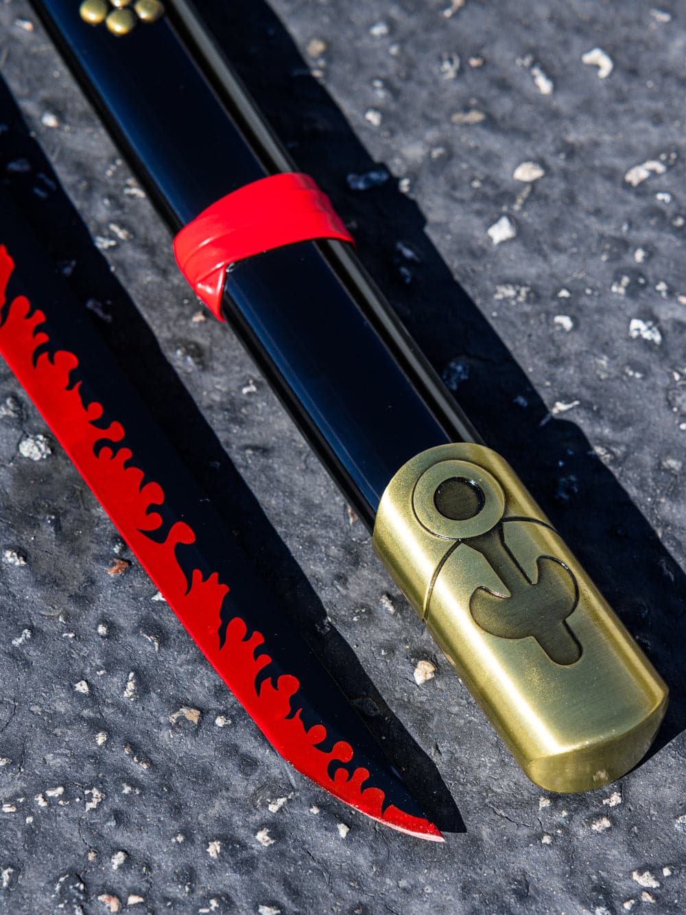 Battle-Ready Zoro's Black Enma Katana (SHARP) - Image 8