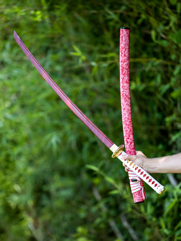 Crimson Dragon Katana (1060 Carbon Steel) - Image 7