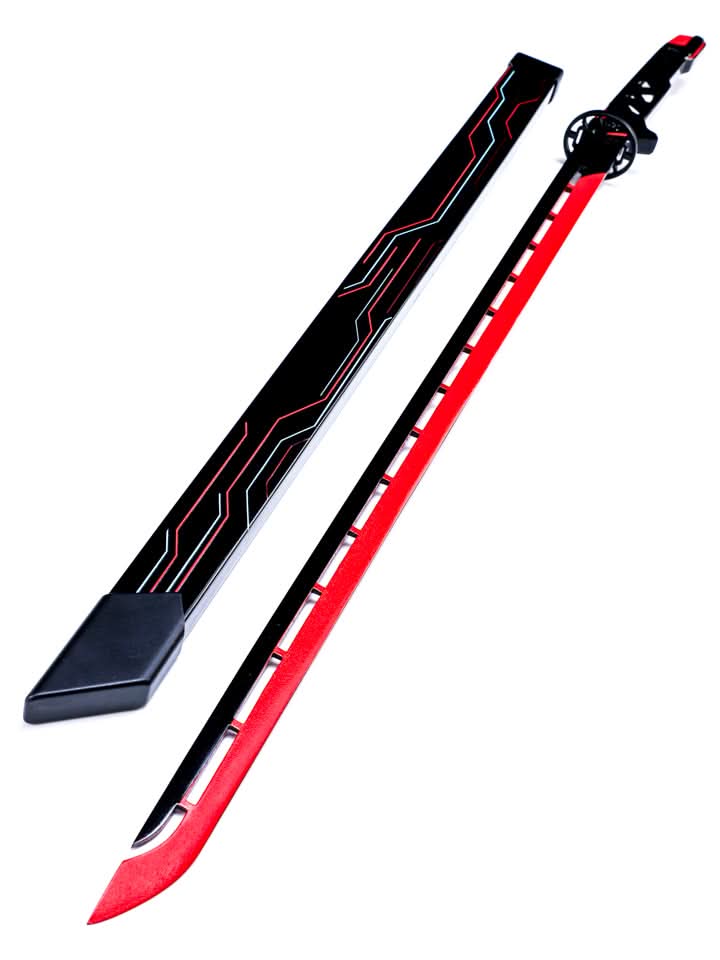 Cyberpunk Neon Katana (Sharp) - Image 3