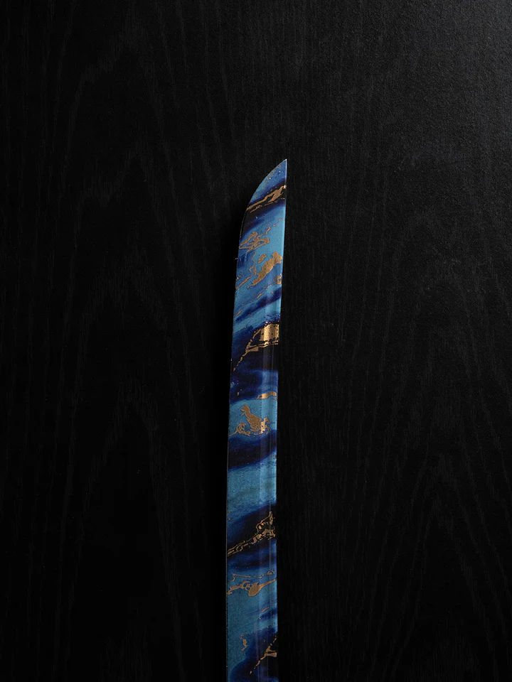 Gold Ore Katana (1060 Carbon Steel) - Image 4