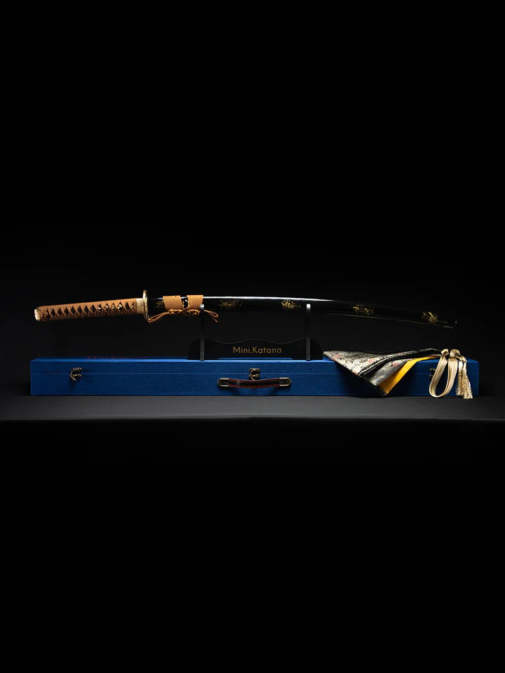 Gold Ore Katana (1060 Carbon Steel) - Image 9