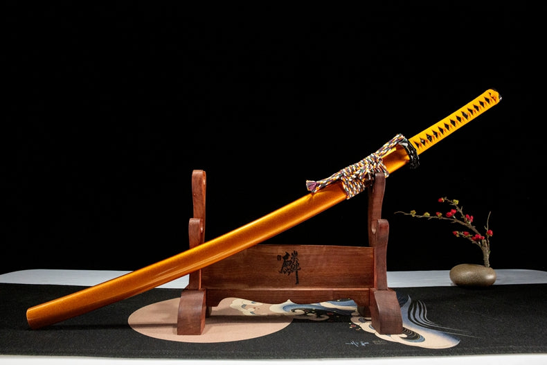 Golden Sky Katana (1055 Carbon Steel) - Image 16
