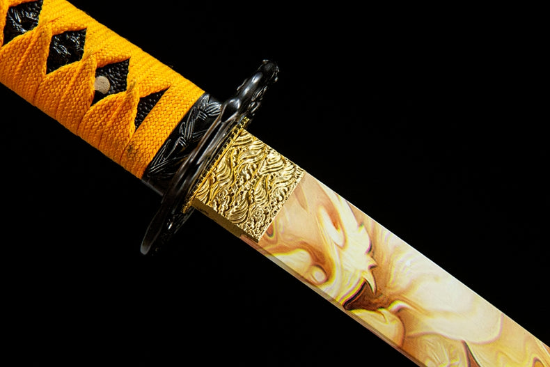 Golden Sky Katana (1055 Carbon Steel) - Image 6