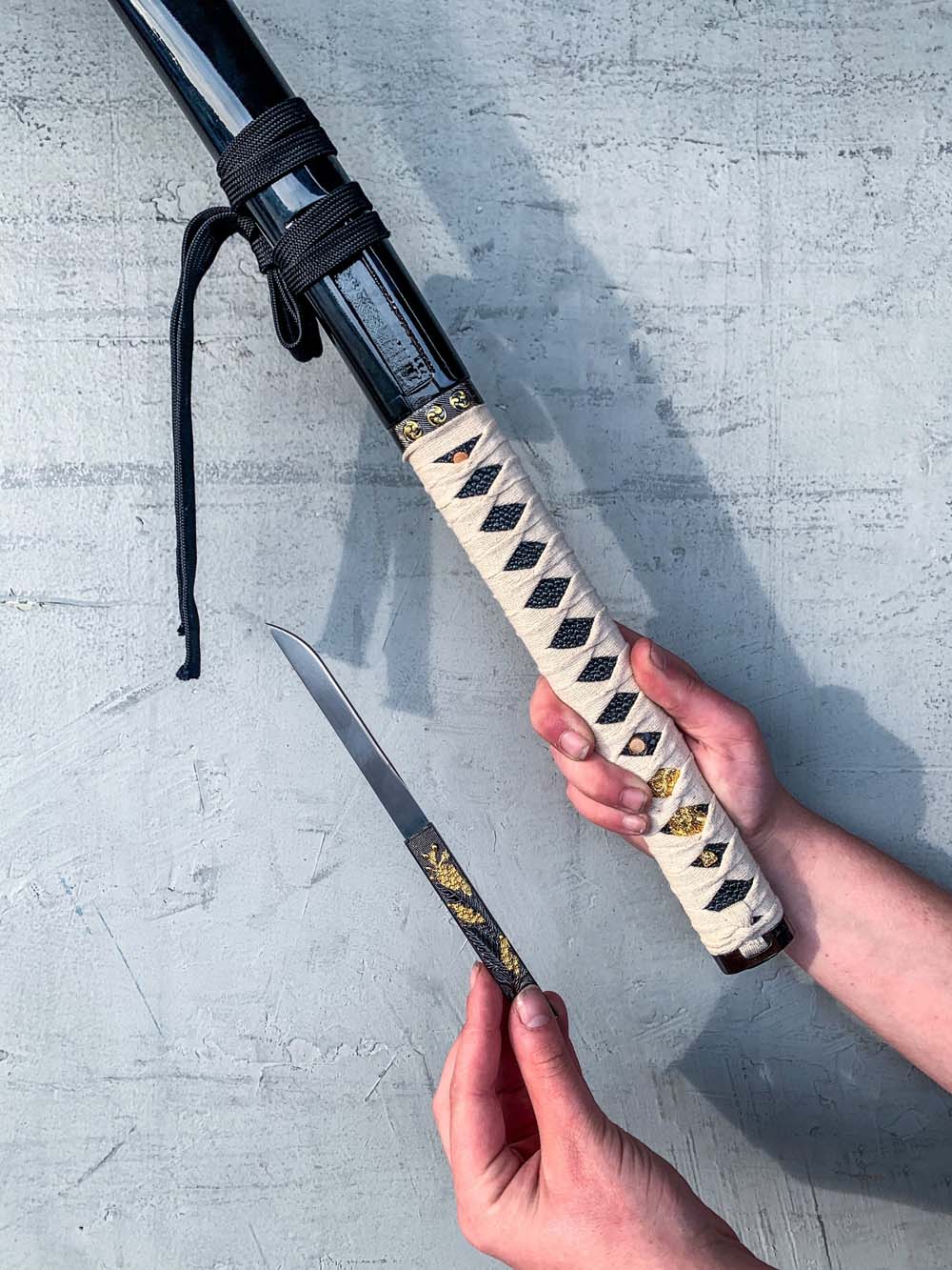 Hidden Dagger Katana (1060 Carbon Steel) - Image 3
