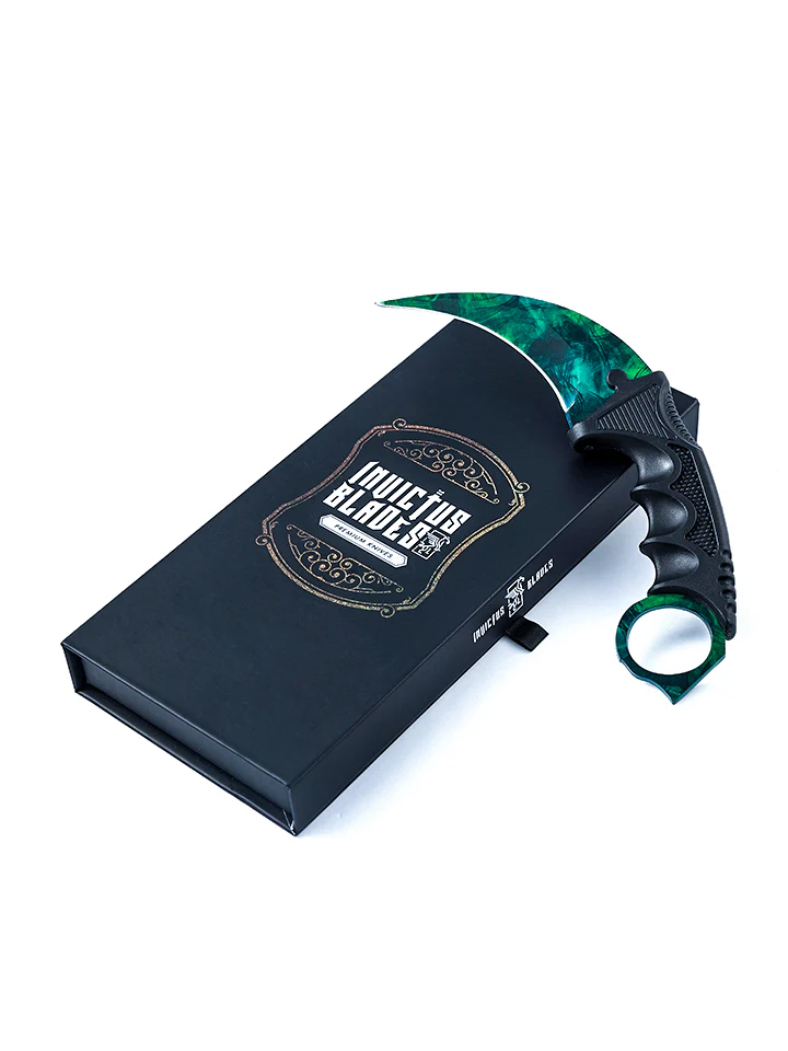 Gamma Doppler Emerald Karambit Knife - Image 6