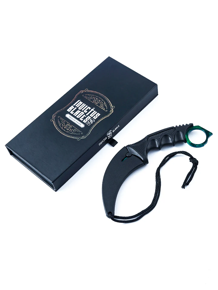Gamma Doppler Emerald Karambit Knife - Image 7