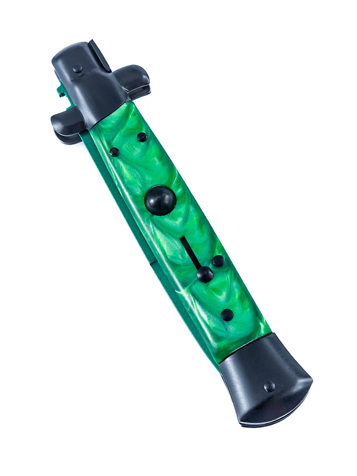 Gamma Doppler Emerald Stiletto Knife - Image 5