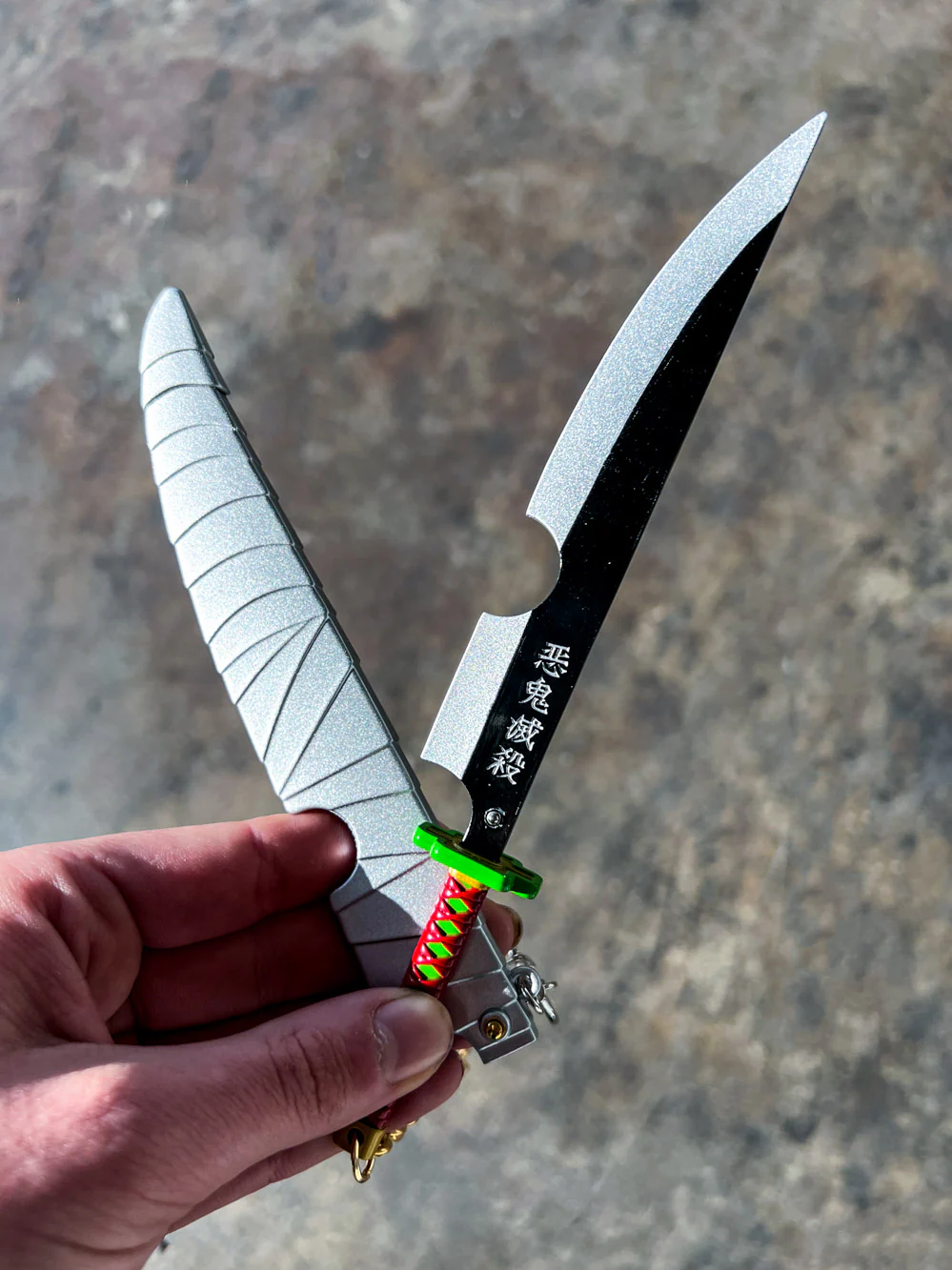 Tengen Cleaver Keychain + Stand - Image 4
