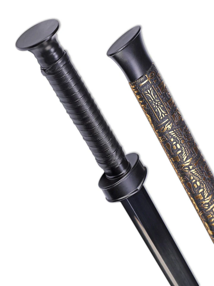 Obsidian Jian Legacy Sword (1060 Carbon Steel) - Image 8