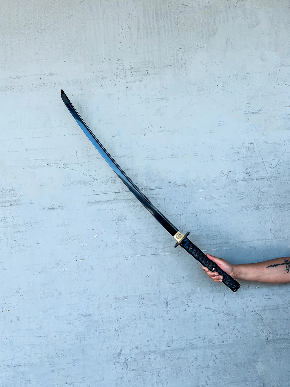 Obsidian Katana (1060 Carbon Steel) - Image 7