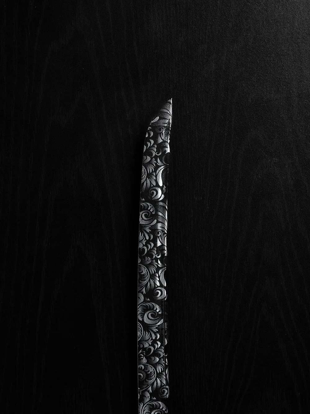 Onyx Katana (1060 Carbon Steel) - Image 5