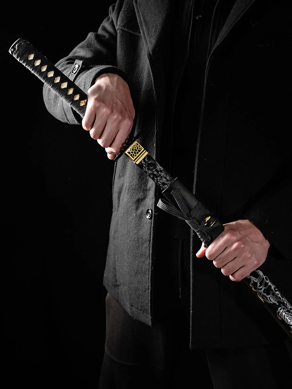 Onyx Katana (1060 Carbon Steel) - Image 9