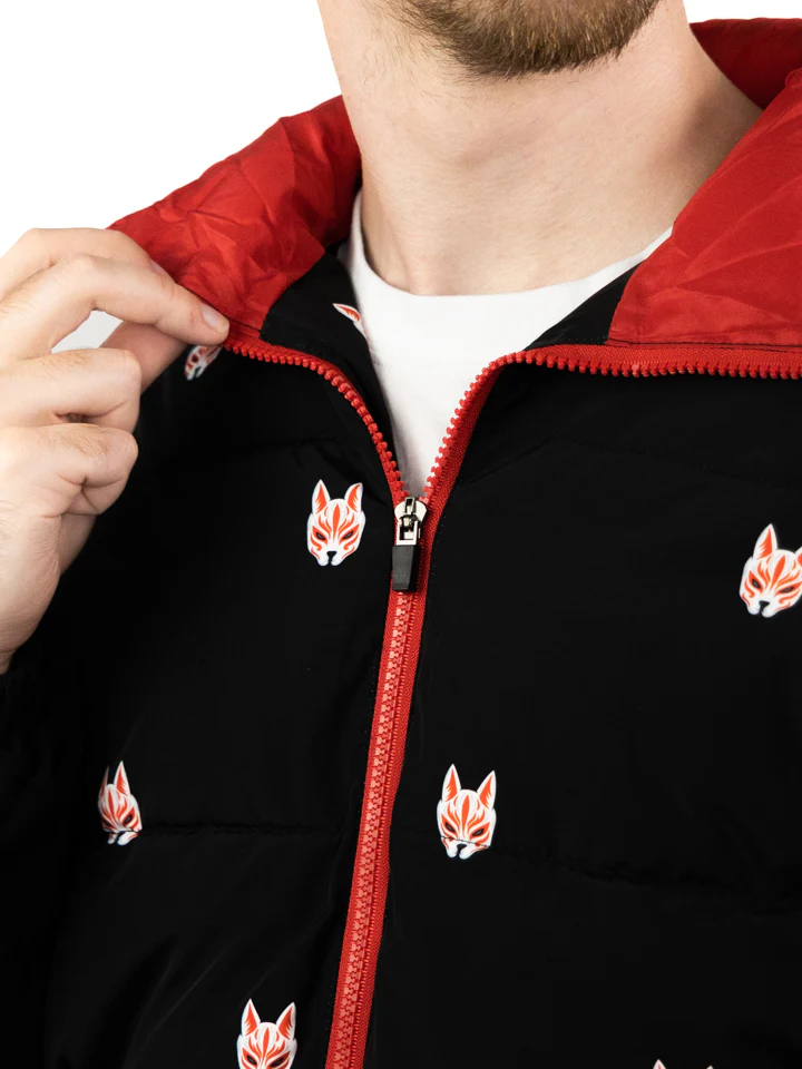 Puffer Jacket - Kitsune - Fox - Image 4