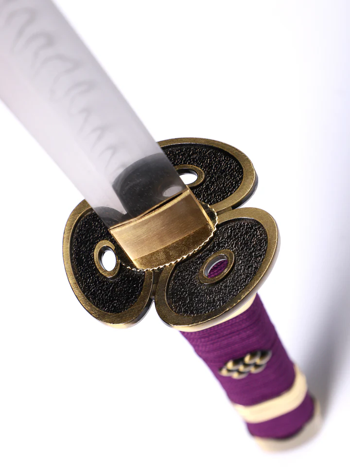 Battle-Ready Purple Enma Katana (1095 Carbon Steel) - Image 4