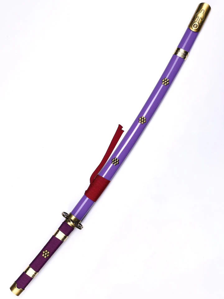 Battle-Ready Purple Enma Katana (1095 Carbon Steel) - Image 6