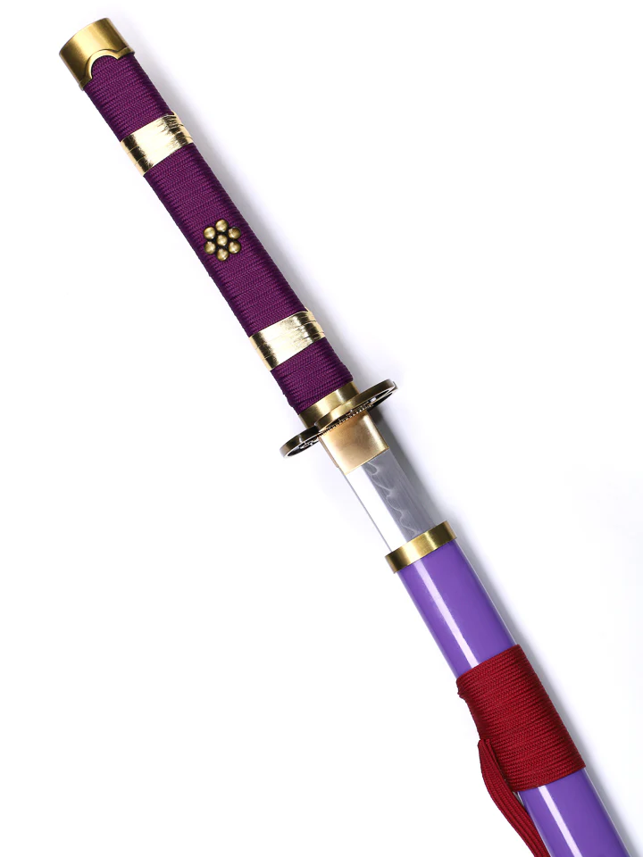 Battle-Ready Purple Enma Katana (1095 Carbon Steel) - Image 7