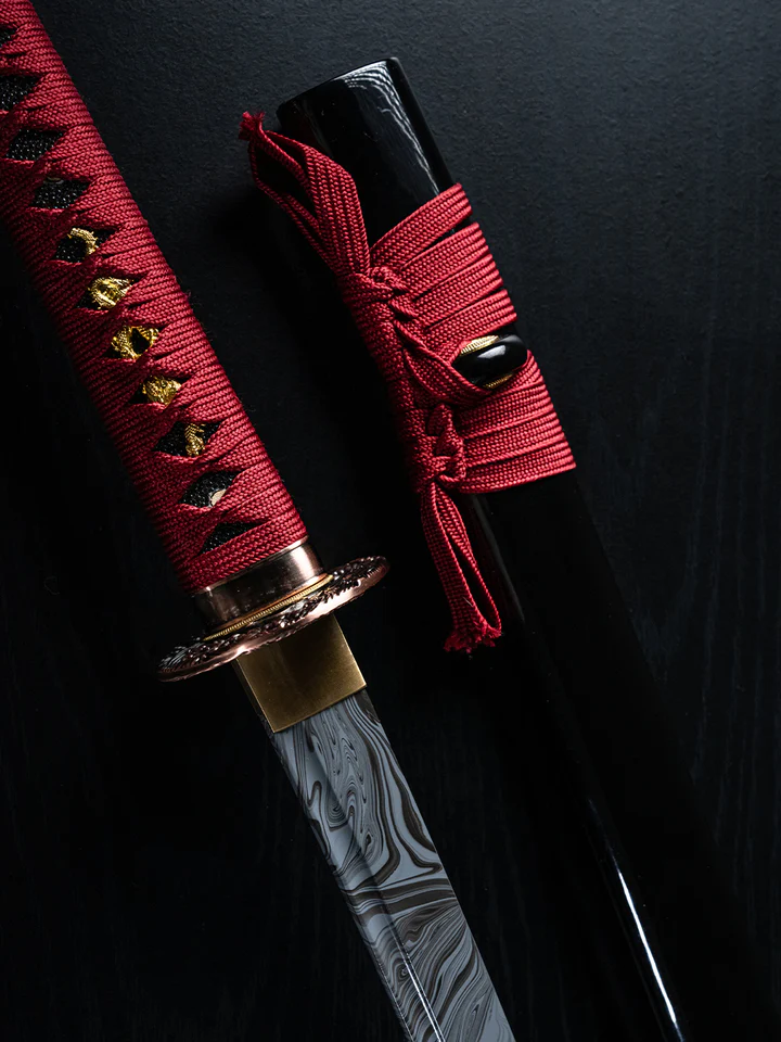 Red Mist Katana (1060 Carbon Steel) - Image 5