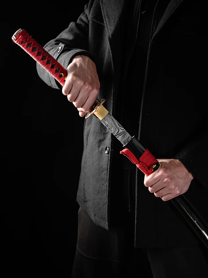 Red Mist Katana (1060 Carbon Steel) - Image 7