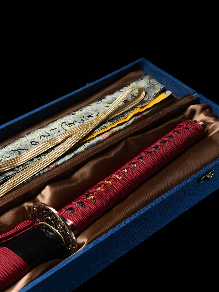 Red Mist Katana (1060 Carbon Steel) - Image 9