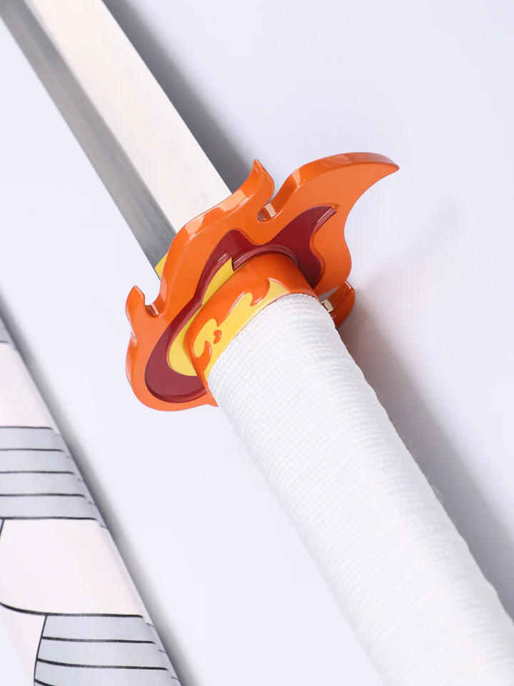 Battle-Ready Rengoku Katana 1095 Carbon Steel (SHARP) - Image 4