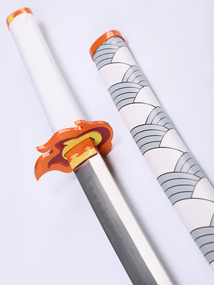 Battle-Ready Rengoku Katana 1095 Carbon Steel (SHARP) - Image 5