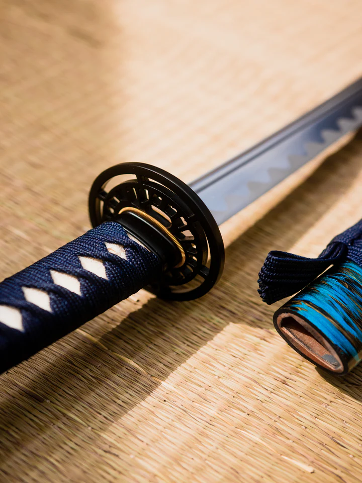 Sea Glass Katana (1060 Carbon Steel) - Image 3