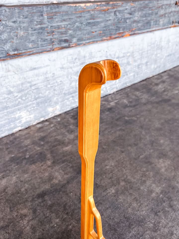 Upright Sword Stand - Light Wood - Image 9