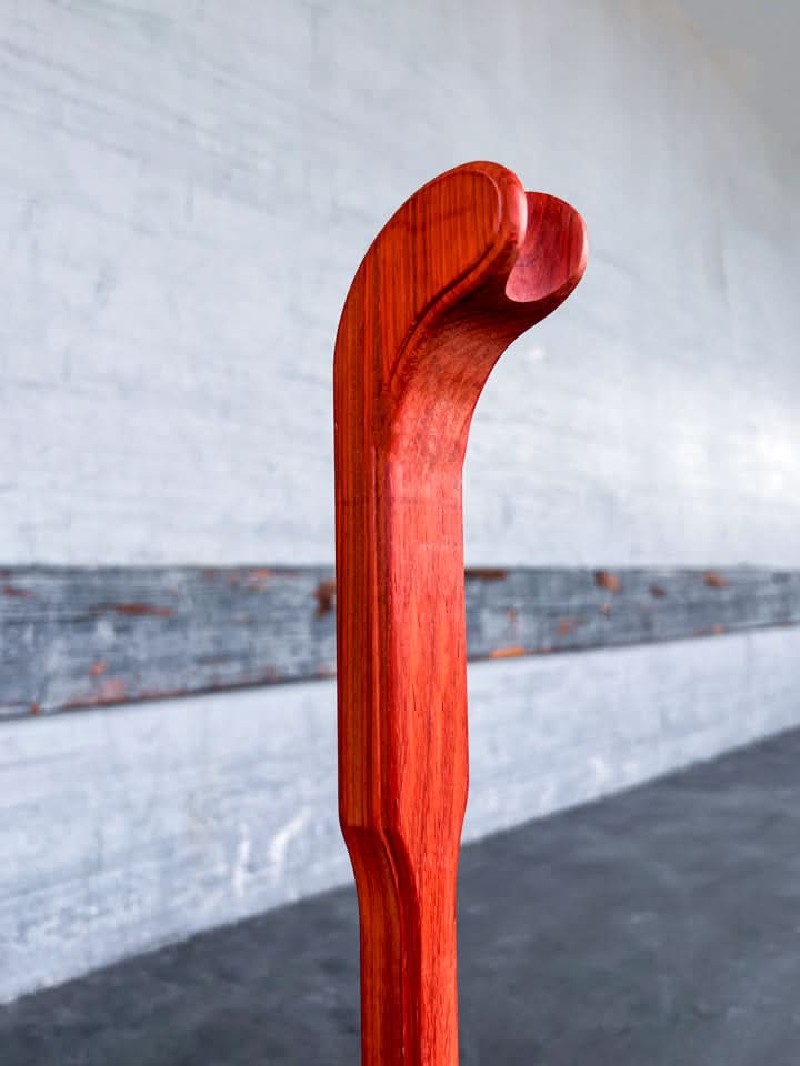 Upright Sword Stand - Dark Wood - Image 4